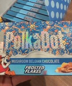 Polkadot Frosted Flakes Magic Mushroom Belgian Chocolate